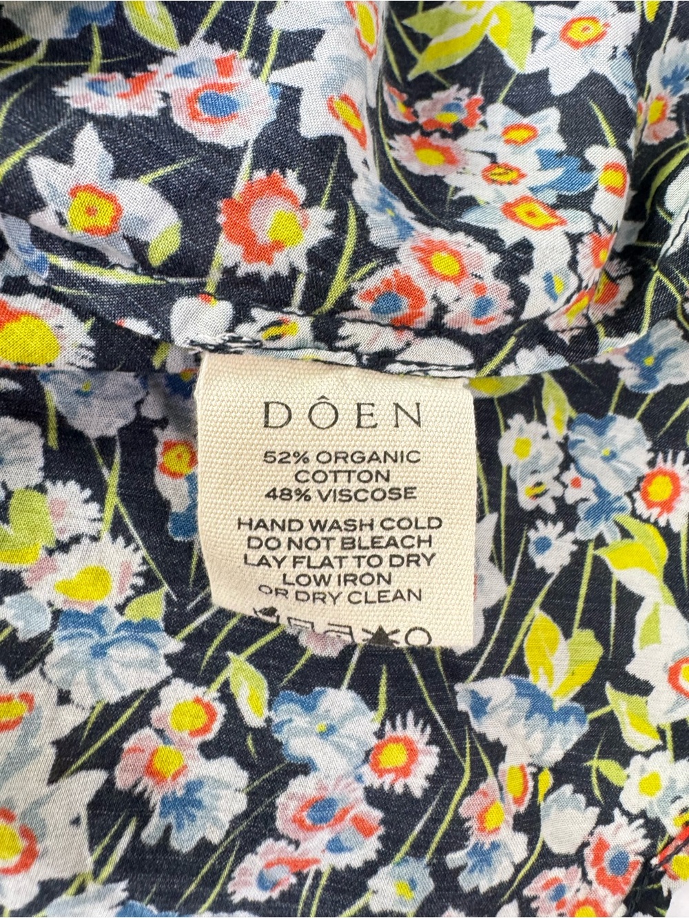 Doen Romina Puff Sleeve Midi Dress Blossom Breeze Size XXL - Picture 11 of 11